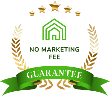 No Marketing Fee Guarantee Badge